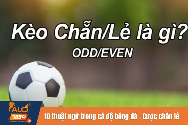 10 thuật ngữ trong cá độ bóng đá - Cược chẵn lẻ (Even/Odd)